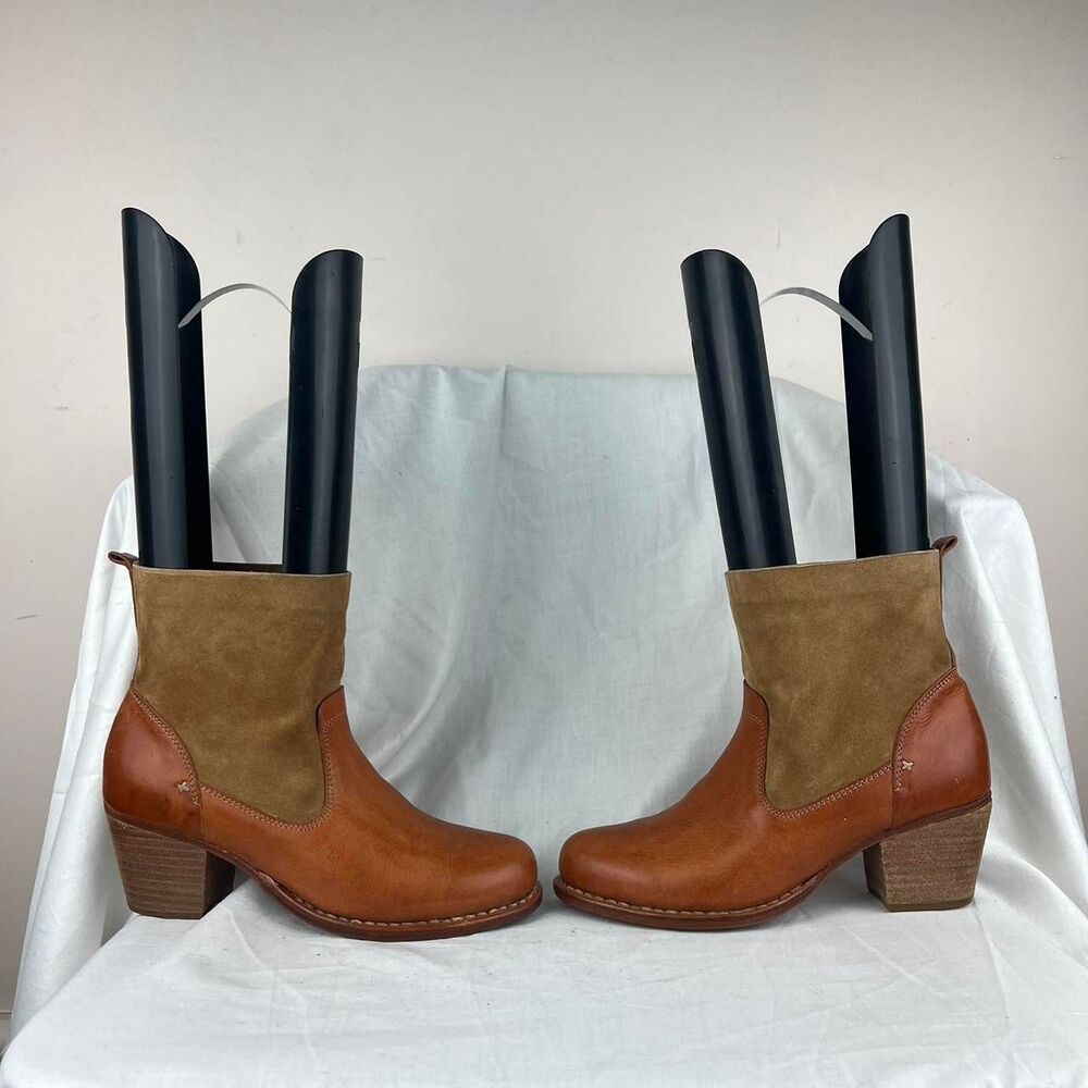Rag & Bone Suede And Leather Ankle Boots Size 37 USA  7